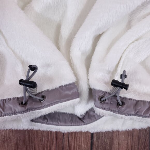 NWT The North Face Osito Jacket Womens Size Small TNF White Fleece Full ZIp Soft - Picture 8 of 15